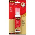 3M Quick Dry Tacky Glue, Non-Toxic, 2 oz, Clear 6052